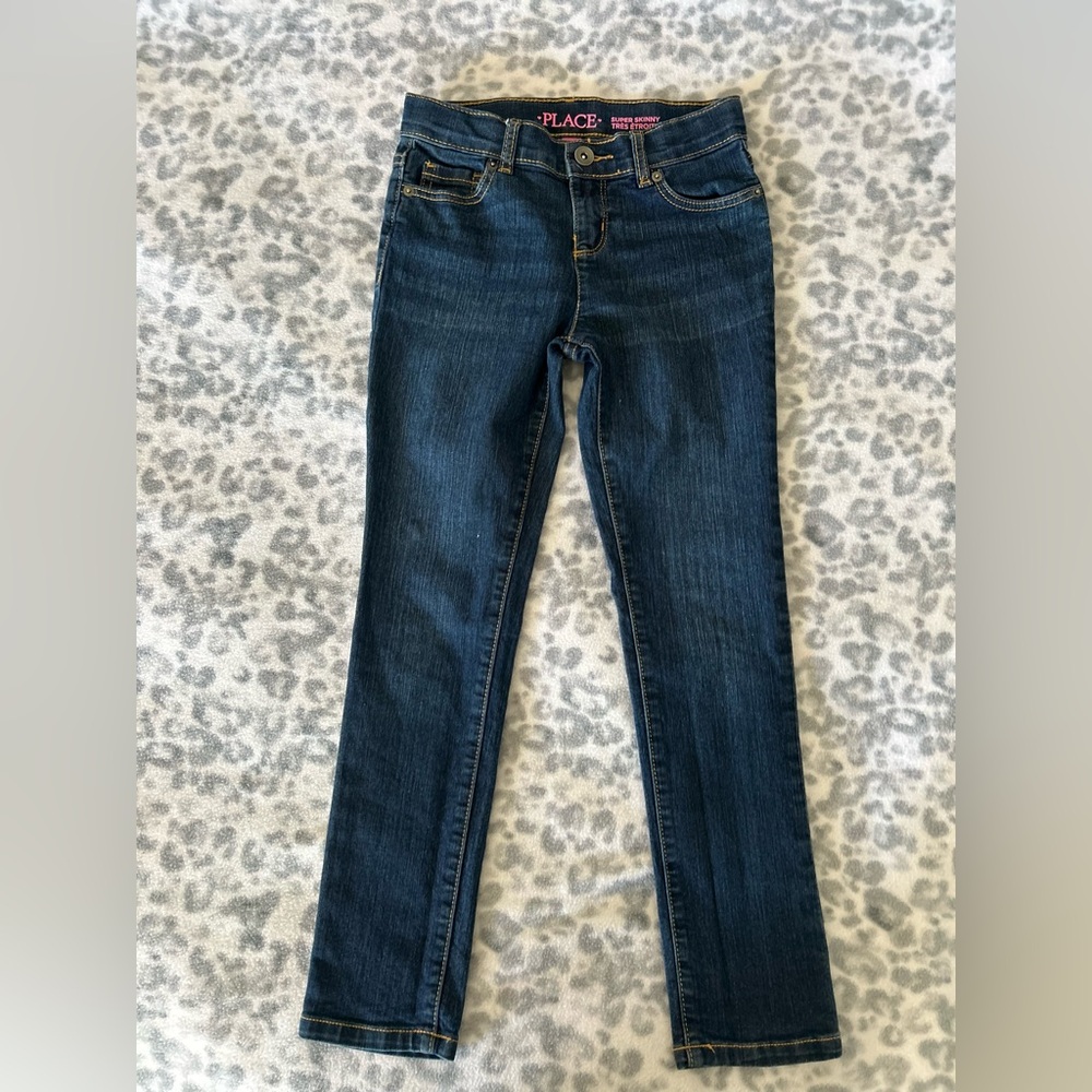 The Children’s Place Denim Jeans, Dark Wash, Size 8